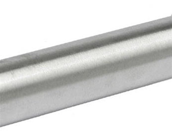 U-1030-72-SS 1 1/4" O.D. Stainless Steel Shower Rod, 72" Length, Satin Stainless Finish - 18 Gauge