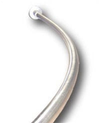 S-1034-BS  Heavy Duty Curved Shower Rod -Bright Stainless Finish