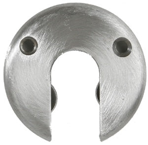 " Formed, Round Exposed Break-away Wall Flange , Satin Stainless Finish - 3" Dia.