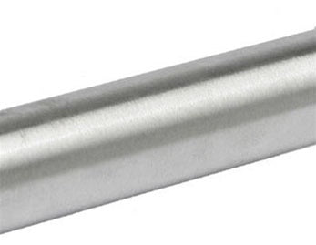 U-1024-36-SS  1" O.D. Stainless Steel Shower Rod, 36" Length, Satin Stainless Finish - 20 Gauge