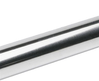 U-1024-60-BS  1" O.D. Stainless Steel Shower Rod, 60" Length, Bright Stainless Finish - 20 Gauge